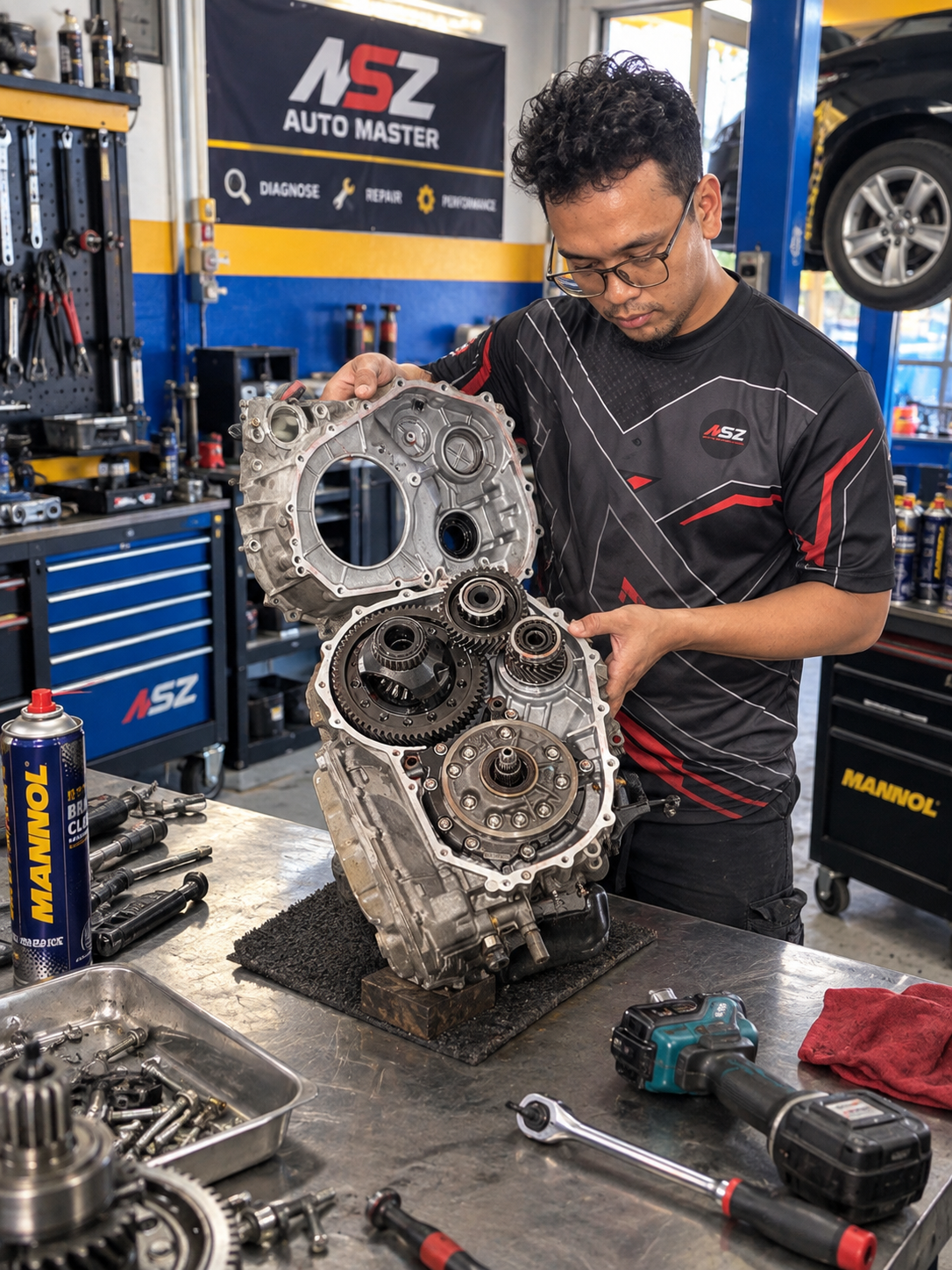 Servis Gearbox di MSZ